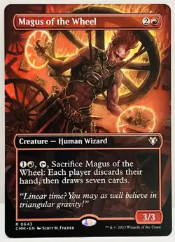 Magus of the Wheel (Borderless) - #643-Commander Masters-Regular-NM - Image 1