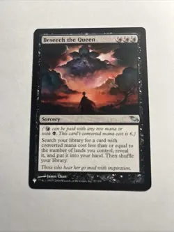 Beseech the Queen - The List Reprints MTG Plus Bonus Card!!! - Image 1