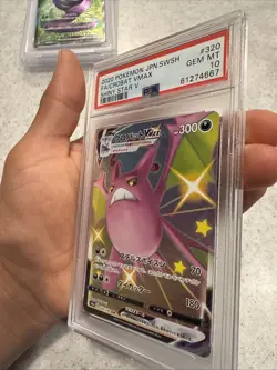 Japanese Pokemon Shiny Star v S4a Crobat VMAX #320/190 PSA 10 Gem Mint - Image 4