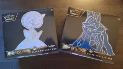 Pokemon Center Mega Gardevoir & Lucario ETB - Set of 2 **FACTORY SEALED** - Image 1