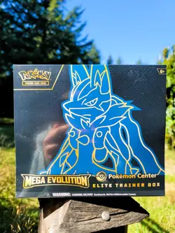 Pokemon Center Mega Evolution Lucario & Gardevoir ETB Set of 2 - FACTORY SEALED - Image 2