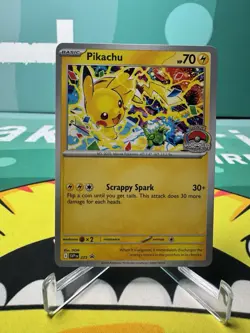Pikachu promo 2025 World Championships SVP EN 225 Pokemon Worlds NEW - Image 1