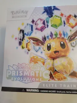 Pokemon Scarlet & Violet Prismatic Evolutions Elite Trainer Box, Factory Sealed - Image 2