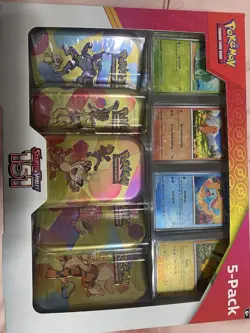 Pokemon TCG Scarlet & Violet 151 5 Mini Tin Bundle (Costco Bundle) - Image 2