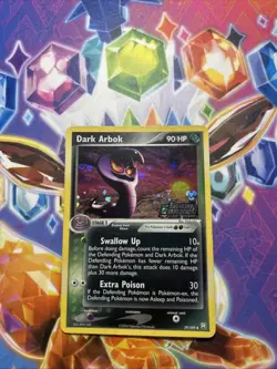 Pokemon TCG Dark Arbok 29/109 Team Rocket Returns Reverse Holo Stamped - Image 1