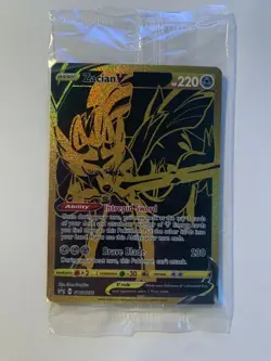 Pokemon TCG Zacian V SWSH Promo SWSH076 Holo Promo Fresh Unopened - Image 1