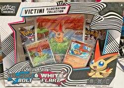 Pokemon Black Bolt/White Flare Unova SV10.5 Victini Illustration Collection - Image 1