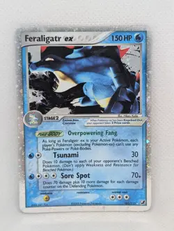 Feraligatr ex 103/115 Unseen Forces Holo Ultra Rare Pokemon TCG Nintendo LP - Image 1