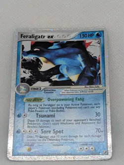 Feraligatr ex 103/115 Unseen Forces Holo Ultra Rare Pokemon TCG Nintendo LP - Image 3