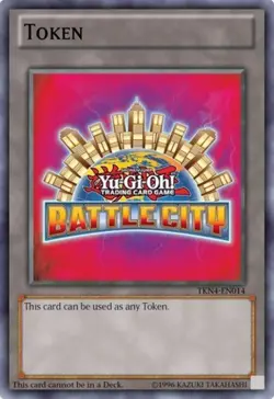 Near Mint Battle City Token - TKN4-EN014 - Super Rare - Unlimited - Yu-Gi-Oh! - Image 1