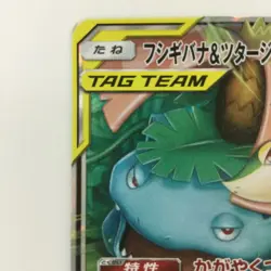 Venusaur & Snivy GX 001/064 SM11a Double Rare Pokemon Card Japan Free Shipping - Image 2