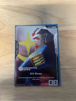 EX Base EXBP-005 Gundam TCG Bandai Card Games Fest 25-26 Stamped Exclusive Promo - Image 1