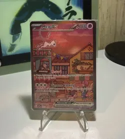 Mew ex SVP 053 Pokemon TCG Scarlet Violet 151 Black Star Promo Full Art Card NM - Image 2