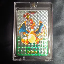Pokemon Card Charizard Bandai Carddass No.006 Green Version 1996 Japanese - Image 2