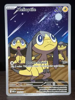 Helioptile 143/132 Illustration Rare Mega Evolutions Pokemon Card - Image 1