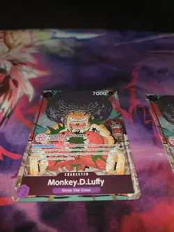 Bandai One Piece TCG Monkey D. Luffy P-080 Card Game Fest - Image 2