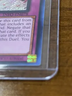 Dominus Purge Yu-Gi-Oh TCG (Trap Card) INFO-EN078 1st Edition - Image 3