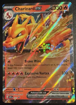 Pokemon TCG - Charizard EX SVP161 - Black Star Promo Card - Image 1