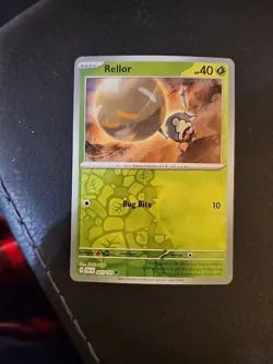 2023 Pokemon TCG Rellor 025 Paldea Evolved Reverse Holo Card NM+ - Image 1