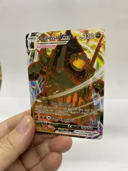 Coalossal Vmax Gold Metal Pokemon Card-Collectible Gift Display！Christmas - Image 4