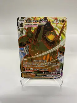 Coalossal Vmax Gold Metal Pokemon Card-Collectible Gift Display！Christmas - Image 5