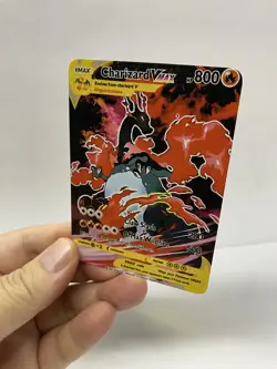 Charizard VMAX Gold Metal Pokemon Card-Collectible Gift Display！Christmas - Image 5