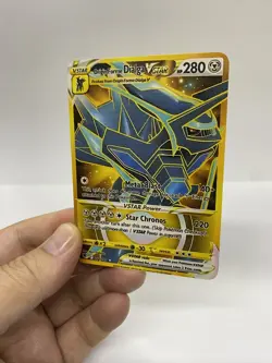 Origin Forme Dialaga Gold Metal Pokemon Card-Collectible Gift Display！Christmas - Image 4