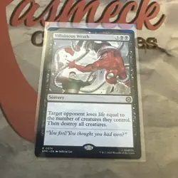 MTG Villainous Wrath Marvel's Spider-Man Regular #0074 - Image 1