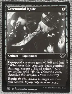MTG Ceremonial Knife Innistrad: Double Feature 521 Regular Common - Image 1