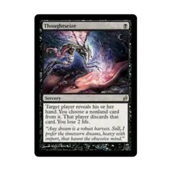 WOTC MtG Lorwyn Thoughtseize (R) VG - Image 1