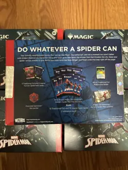 Magic The Gathering MTG Marvel's Spider-Man Bundle Box In Hand Sealed - Image 3