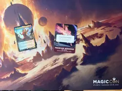 MTG MagicCon Atlanta exclusive promo Sokka, Bold Boomeranger Foil - Image 2