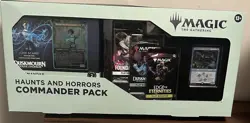 MTG Jump Scare! Commander Deck + Pack (Haunts and Horrors Duskmourn ) New HTF - Image 1