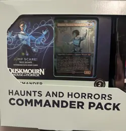 MTG Jump Scare! Commander Deck + Pack (Haunts and Horrors Duskmourn ) New HTF - Image 4