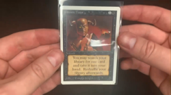 MTG Magic the Gathering UNLIMITED DEMONIC TUTOR NM Front LP-MP Back - Image 2