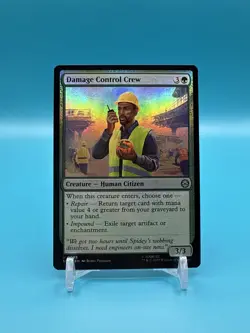 Damage Control Crew - Marvel’s Spider-Man (SPM) - MTG - FOIL - Image 1