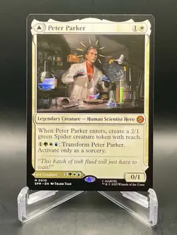 MTG Peter Parker M #0010 Marvel's Spider-Man Mythic Rare Magic TCG NM/M - Image 1