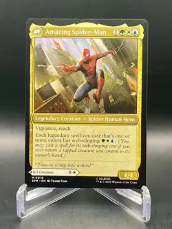 MTG Peter Parker M #0010 Marvel's Spider-Man Mythic Rare Magic TCG NM/M - Image 2