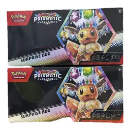 Pokemon TCG: Scarlet & Violet Prismatic Evolutions Surprise Box Sealed Lot of 2 - Image 1