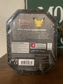 Pokemon TCG Celebrations 25th Anniversary Tin Factory Sealed Dark Sylveon V - Image 3