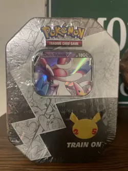 Pokemon TCG Celebrations 25th Anniversary Tin Factory Sealed Dark Sylveon V - Image 5