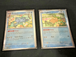 Pokemon TCG Mega Evolutions Psyduck + Golduck Promos MEP EN 007 + 008! - Image 1