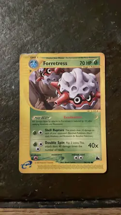 Pokemon Forretress 56/144 Skyridge E-Reader 2003 TCG - Image 1