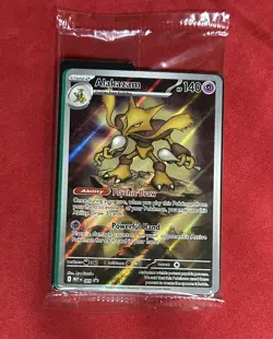 Alakazam Black Star 009 Pokemon Mega Evolutions - ETB Promo Sealed - Image 1