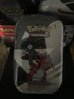 Pokemon Black Bolt and White Flare MINI TIN (Sealed) - Image 1