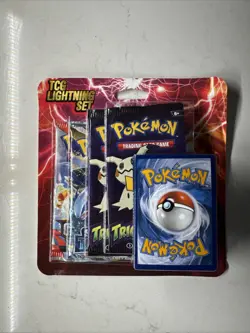 Pokemon TCG Lightning Set w/ Silver Tempest and Obsidian Flames Pack - Image 1