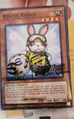 Rescue Rabbit + Neymar Jr - 2025 eFootball Promo Set - Yugioh OTS - Image 1