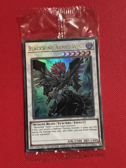 Yugioh! Blackwing Armed Wing- LART-EN078 Sealed Lost Art Ultra NM - Image 1