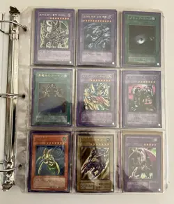 Yugioh Vintage 11 Foil /350 Card Japanese Binder Lot Dark Paladin Blue-Eyes Gaia - Image 2