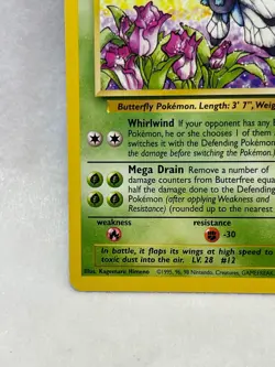 Butterfree - 33/64 - Jungle - Pokemon CARD - Uncommon - Image 2